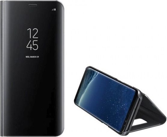 Mbrojtëse për celular Clear View për Xiaomi Mi Note 10, e zezë