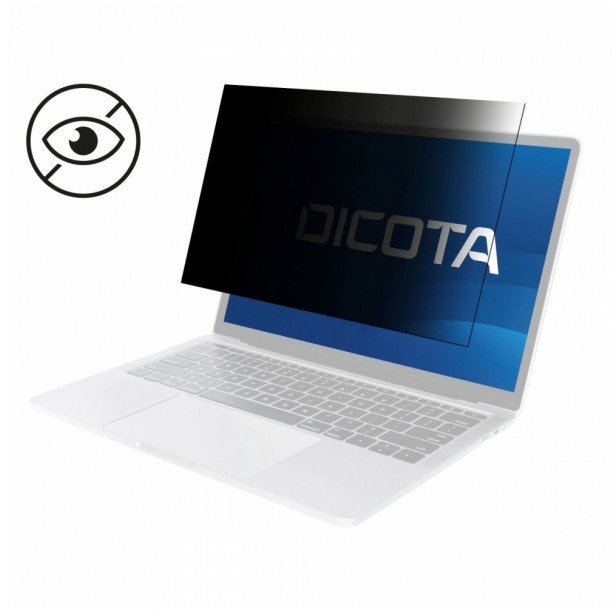 Филтер за приватност Dicota D50009-2SM, 14", 16:9, 2-Way Side-Mounted, црн