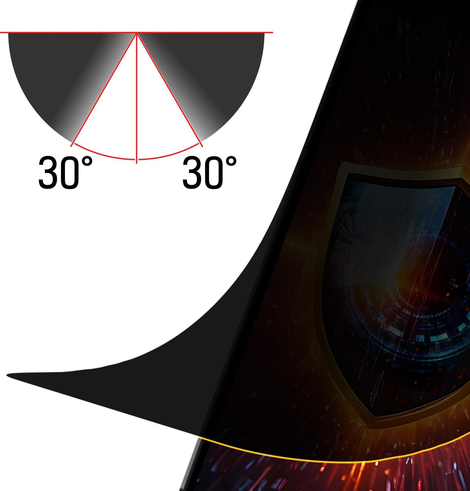 Folie ekrani 3mk Silky Matt Privacy për Google Pixel 9a, mat, kundër shikimit anësor, transparente