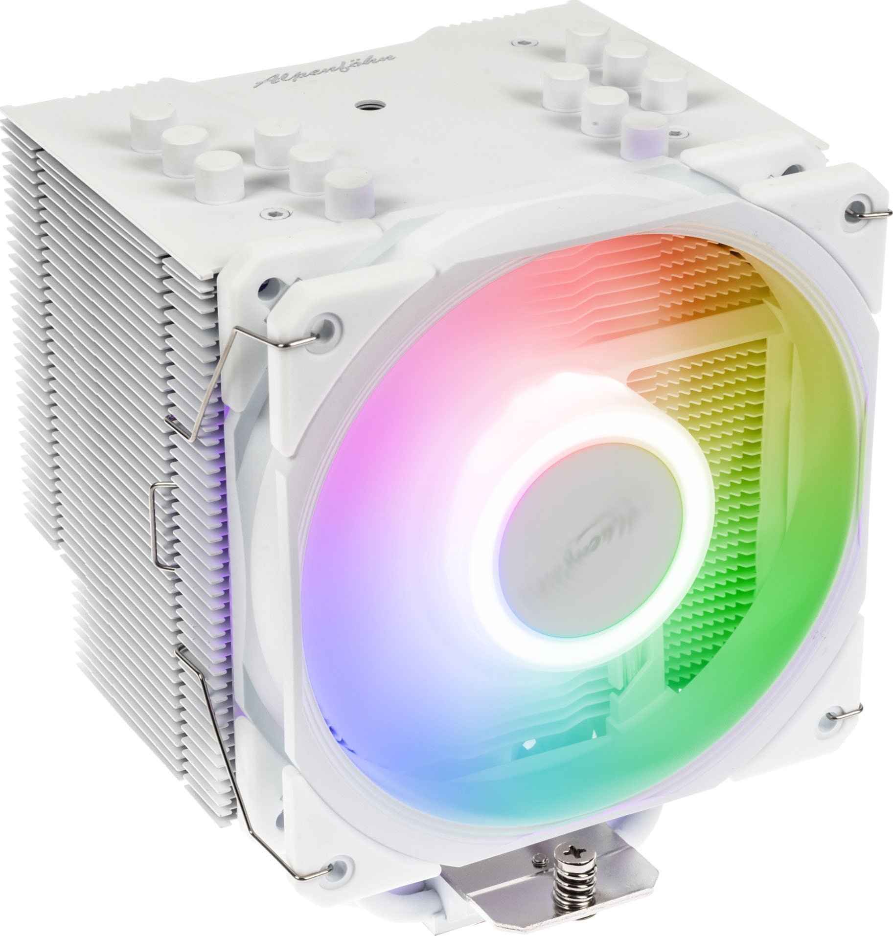 Ftohës CPU Alpenfohn Brocken 4 ARGB, 120mm, kullë ajri, i bardhë