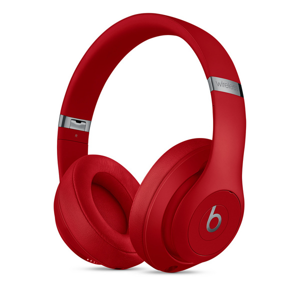 Apple Beats Studio3 Wireless Over-Ear Headphones, Red