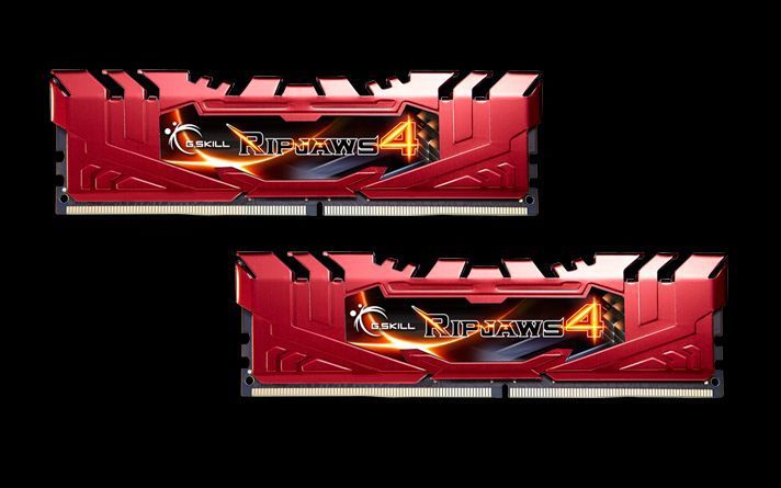 Memorie G.Skill Ripjaws 4, DDR4, 8 GB, 2666 MHz, CL15, F4-2666C15D-8GRR
