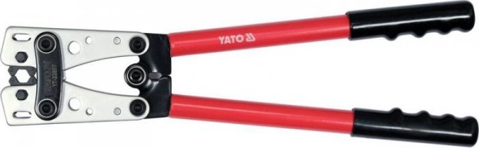 Vegël mekanike për presim terminalesh Yato, 6-50 mm², çelik, e zezë