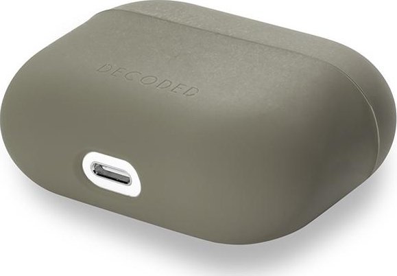 Etui silikoni për AirPods 3 Decoded Aircase, i hollë, polikarbonat dhe silikon, ngjyrë ulliri