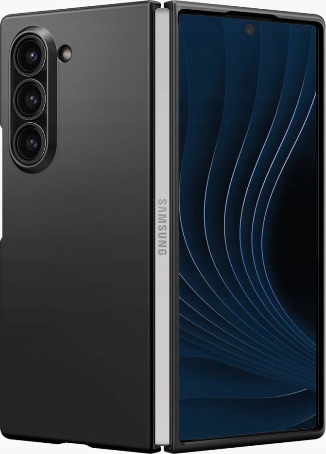 Mbulesë telefoni Spigen Air Skin, për Samsung Galaxy Z Fold6, polikarbonat, e zezë