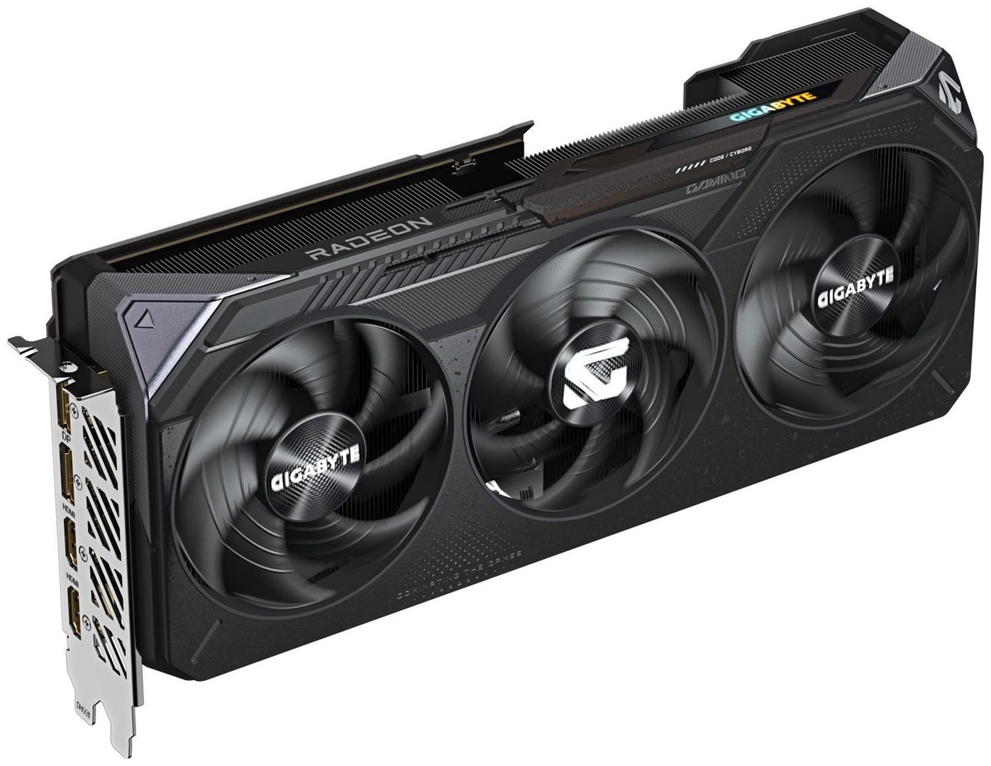 Karte grafike GIGABYTE Radeon RX 9070 XT GAMING OC, 16GB GDDR6, PCI-E 5.0, e zezë