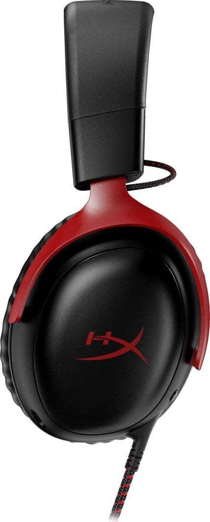 [OUTLET] Kufje HyperX Cloud III (727A9AA), të zeza/ kuqe				