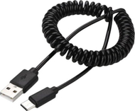 Kabllo USB-A në USB-C Gembird, 0.6m, e zezë