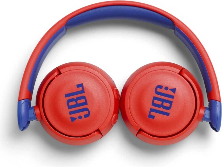 Kufje JBL JR 310 BT, wireless, të kuqe/ kaltra