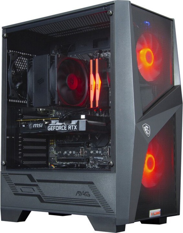 Kompjuter HAL3000 Master Gamer Pro 3060 Ti (Gjen. e 12-të), Intel Core i7, 32GB RAM DDR4, 1TB SSD, NVIDIA GeForce RTX 3060 Ti, i zi