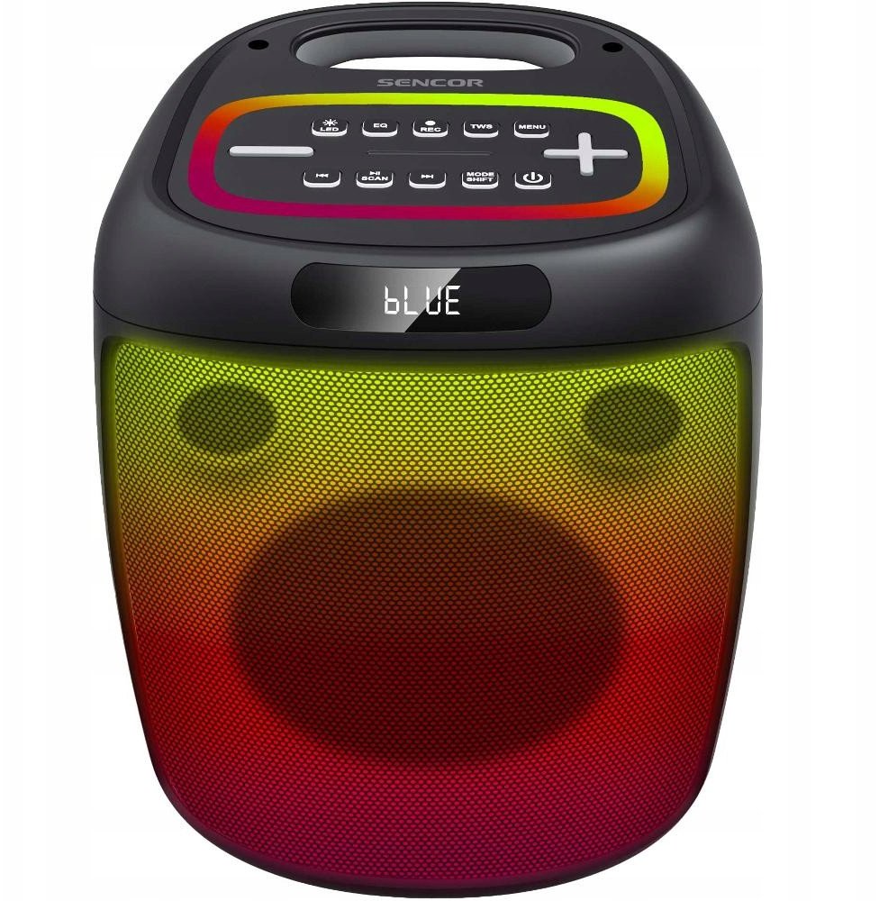 Altoparlant party Sencor Partycon Base, Bluetooth, me mikrofon wireless, i zi