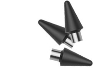 Maja zëvendësuese Tucano Replacement Tips, set 3 copë, të zeza