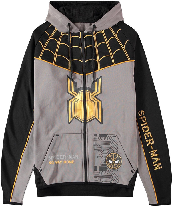 Duks Marvel - Spider-Man, M, zezë / gri / artë