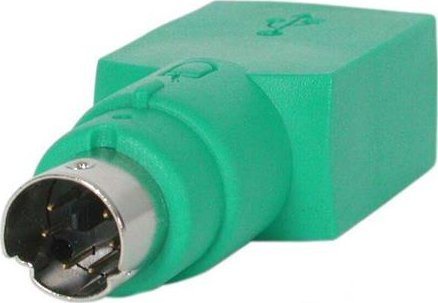 Adapter USB në PS/2 për maus StarTech, USB-A në PS/2, i gjelbër