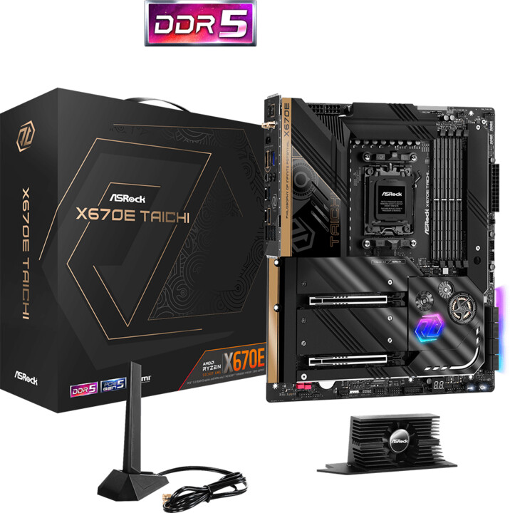 Motherboard ASRock X670E TAICHI - AMD X670