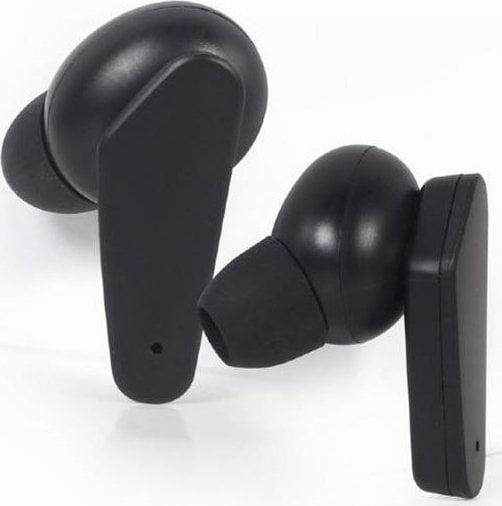 Dëgjuese Gembird, Bluetooth, me kuti karikuese, pa kabllo, të zeza