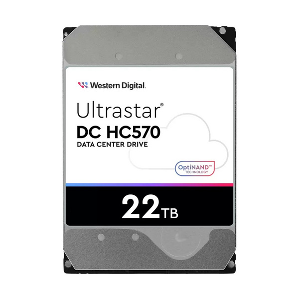 Тврд диск Western Digital Ultrastar, 22TB, 7200RPM