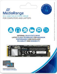 SSD i brendshëm MediaRange MR1033, 1TB, M.2 2280, NVMe PCIe Gen3 x4