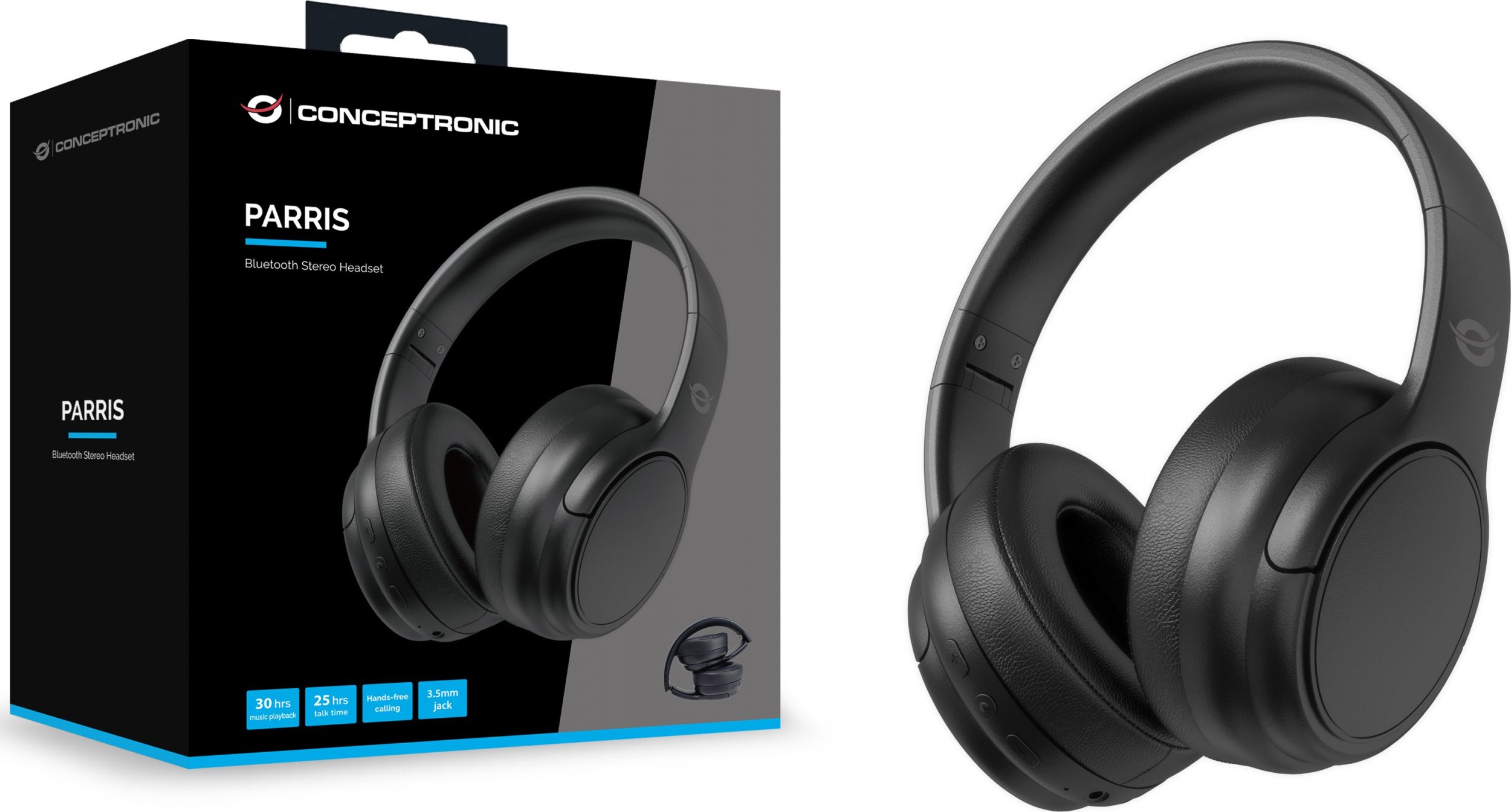 Kufje Bluetooth Stereo, pa tela, universale