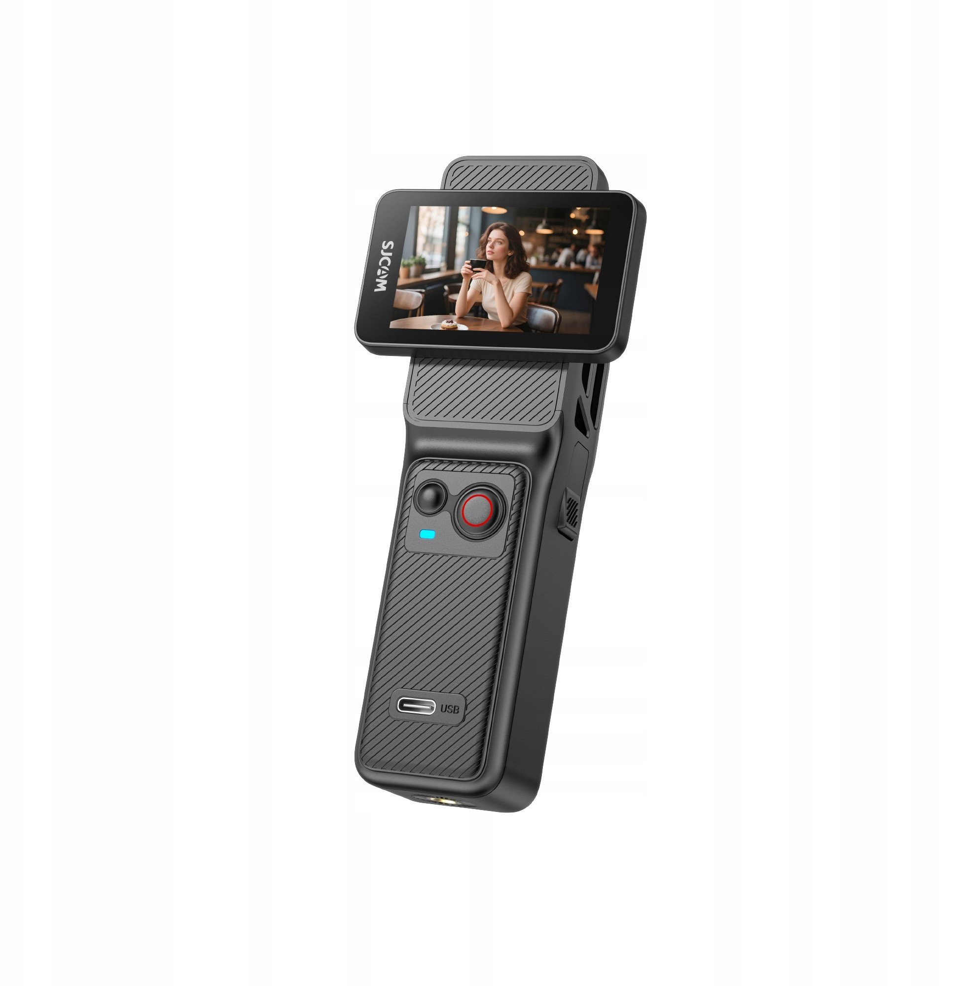 Kamerë action SJCAM C400 3 in 1, 4K UHD, stabilizim 6 boshte, e zezë