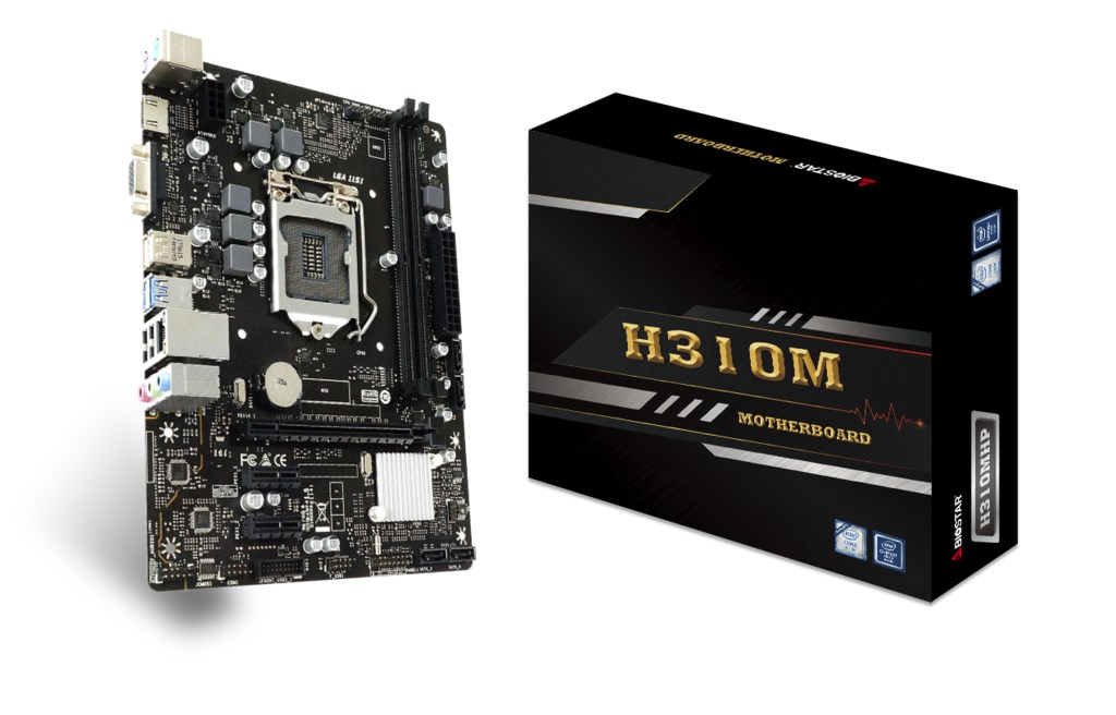 Pllakë amë Biostar H310MHP Intel H310 LGA 1151 (Socket H4) micro ATX