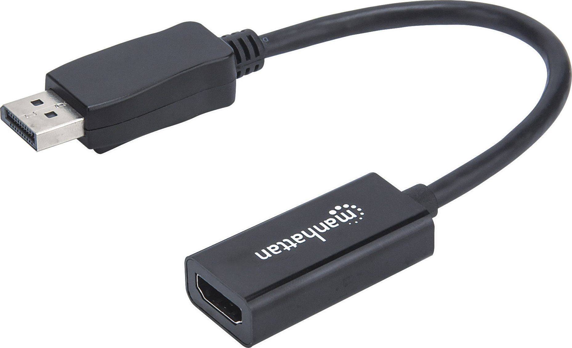 Përshtatës Manhattan DisplayPort - HDMI AV, i zi (151634)