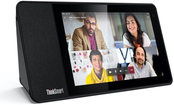 Pajisja e mençur Lenovo ThinkSmart View, 8" HD, Qualcomm Snapdragon 624, 2GB DDR3, 8GB eMMC, Adreno 506, e zezë