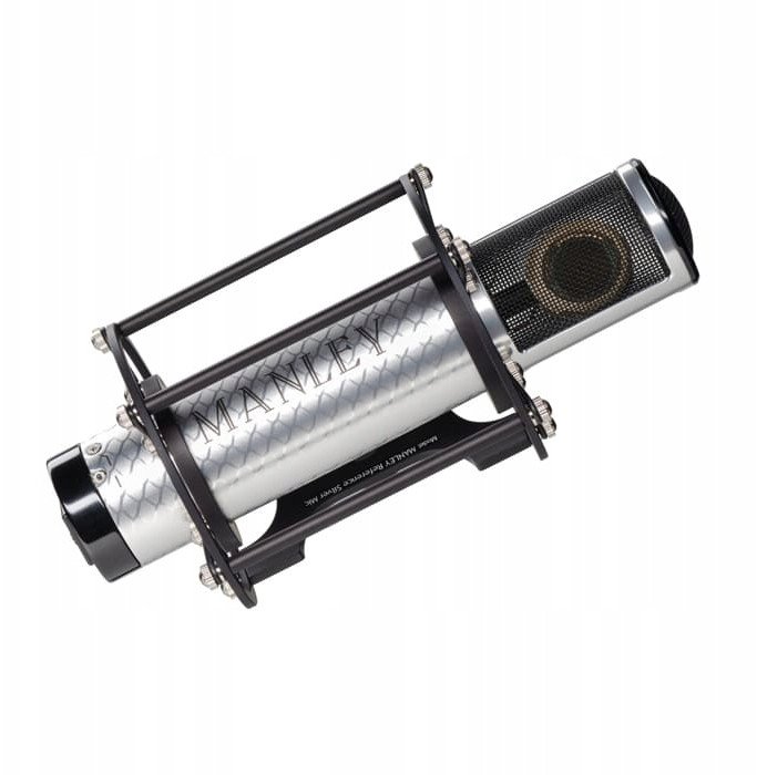 Mikrofon Manley Labs Reference Silver, lampash, studio profesional, argjendtë