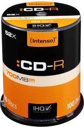 Set CD-R Intenso, 50 copë, 700 MB