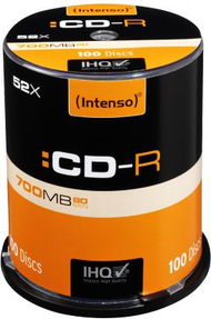 Set CD-R Intenso, 50 copë, 700 MB