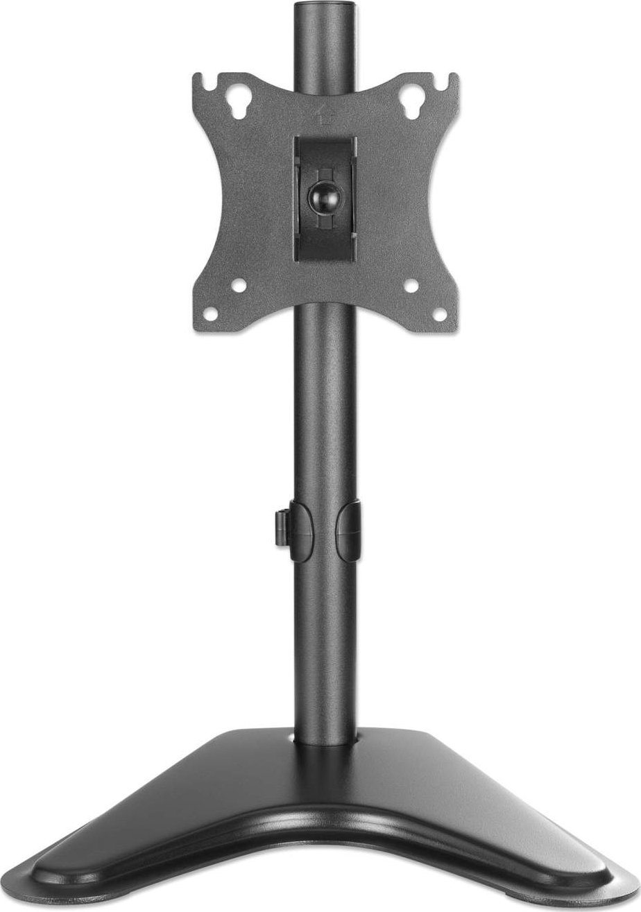 Mbajtëse tavoline për monitor Manhattan, 10" 27", VESA 75x75 100x100, e zezë