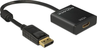 Përshtatës AV Delock DisplayPort në HDMI, i zi Përshtatës AV Delock DisplayPort në HDMI, i zi