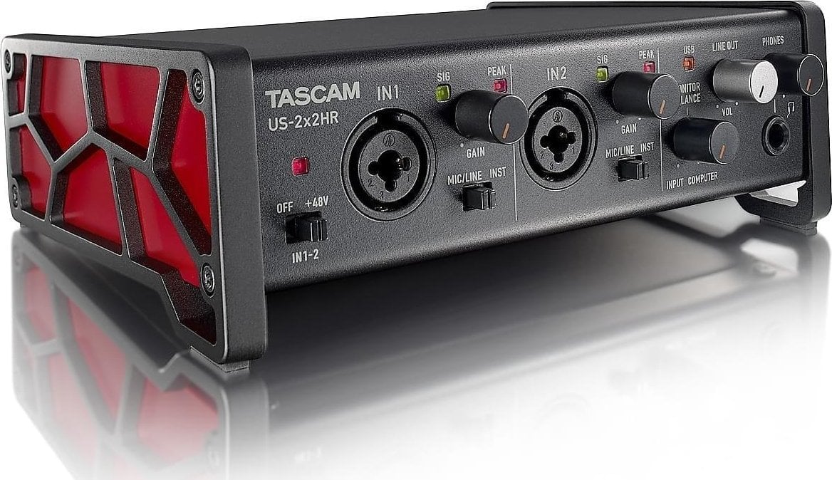 Interfejs audio Tascam US-2x2HR, USB, 2 kanale, i zi
