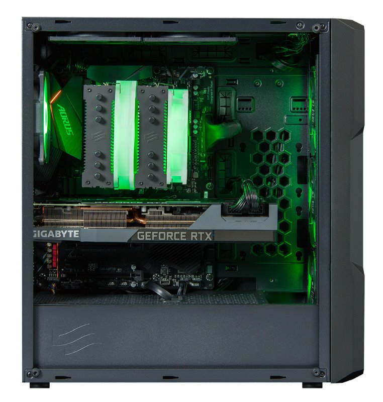 Kompjuter HAL3000 Alfa Gamer Elite, Midi, AMD Ryzen 7 5800X, 16GB RAM, 1TB SSD, RTX 3080, i zi 