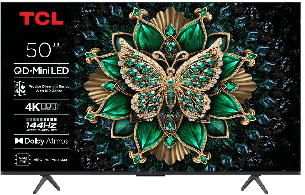 Televizor TCL 50Q6C, 50", 4K Ultra HD, Smart TV