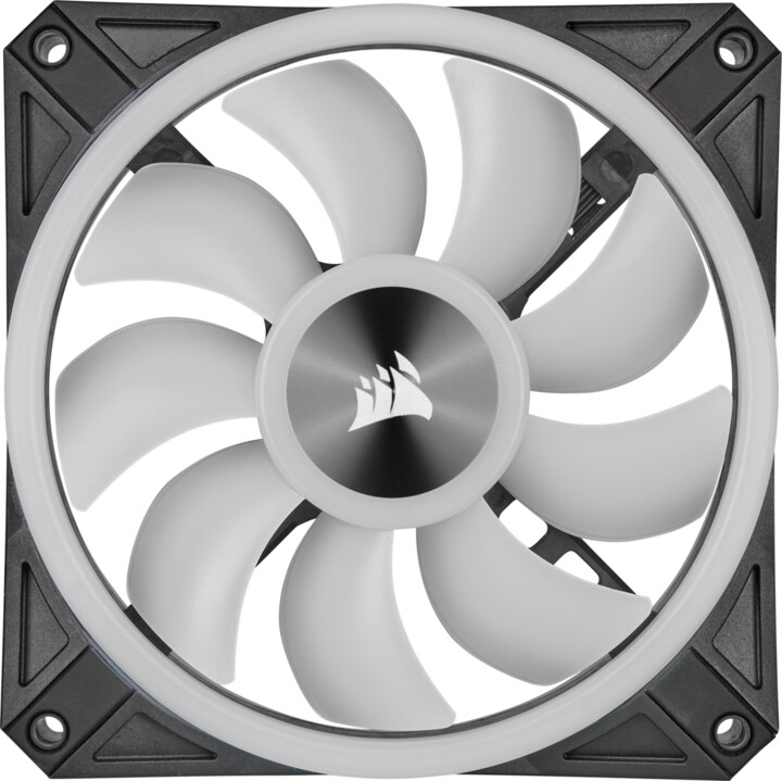 Ftohës Corsair iCUE QL120 RGB, 120mm, i zi