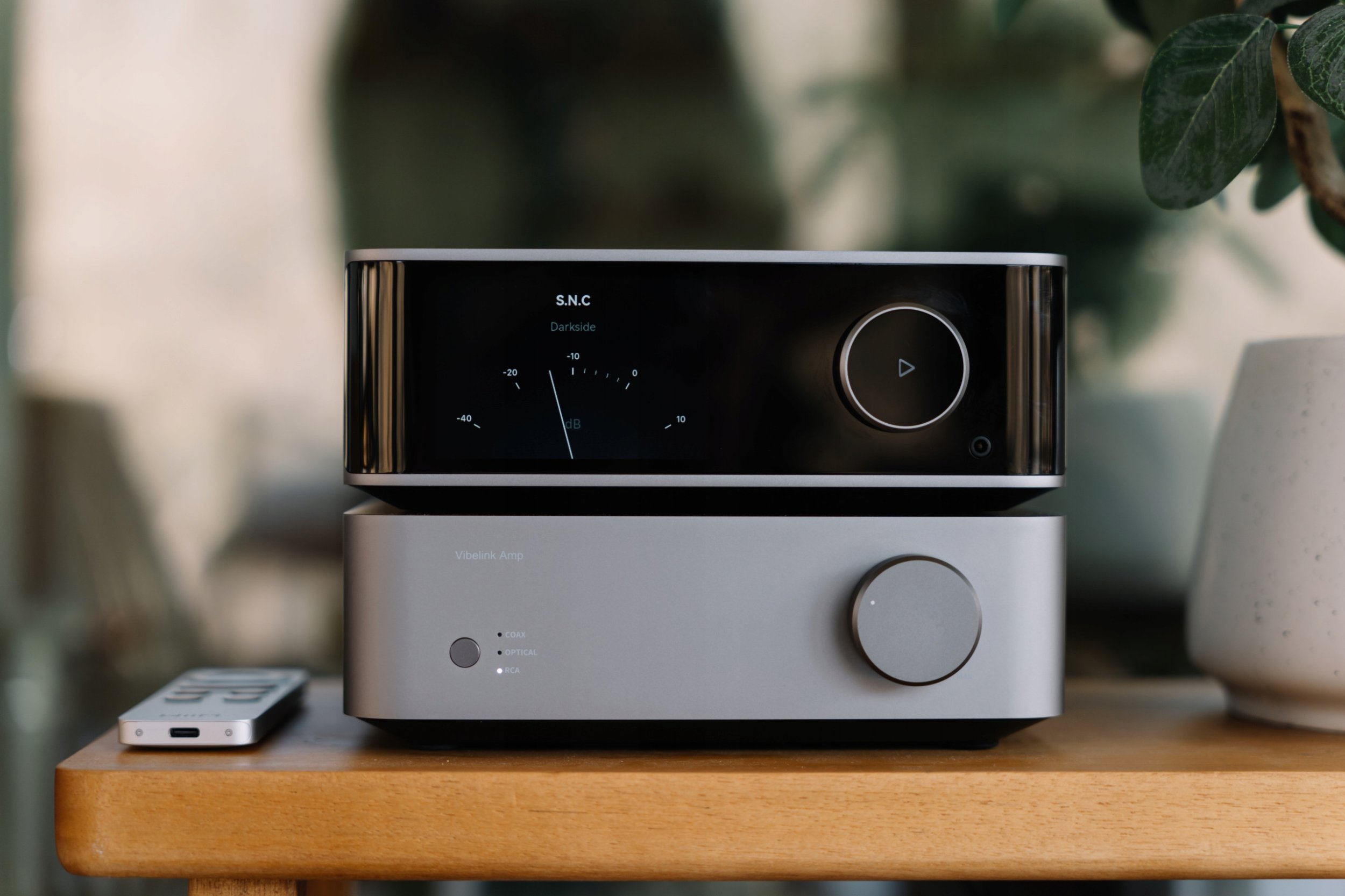 Përforcues stereo WiiM Vibelink Amp, high performance, Space Grey