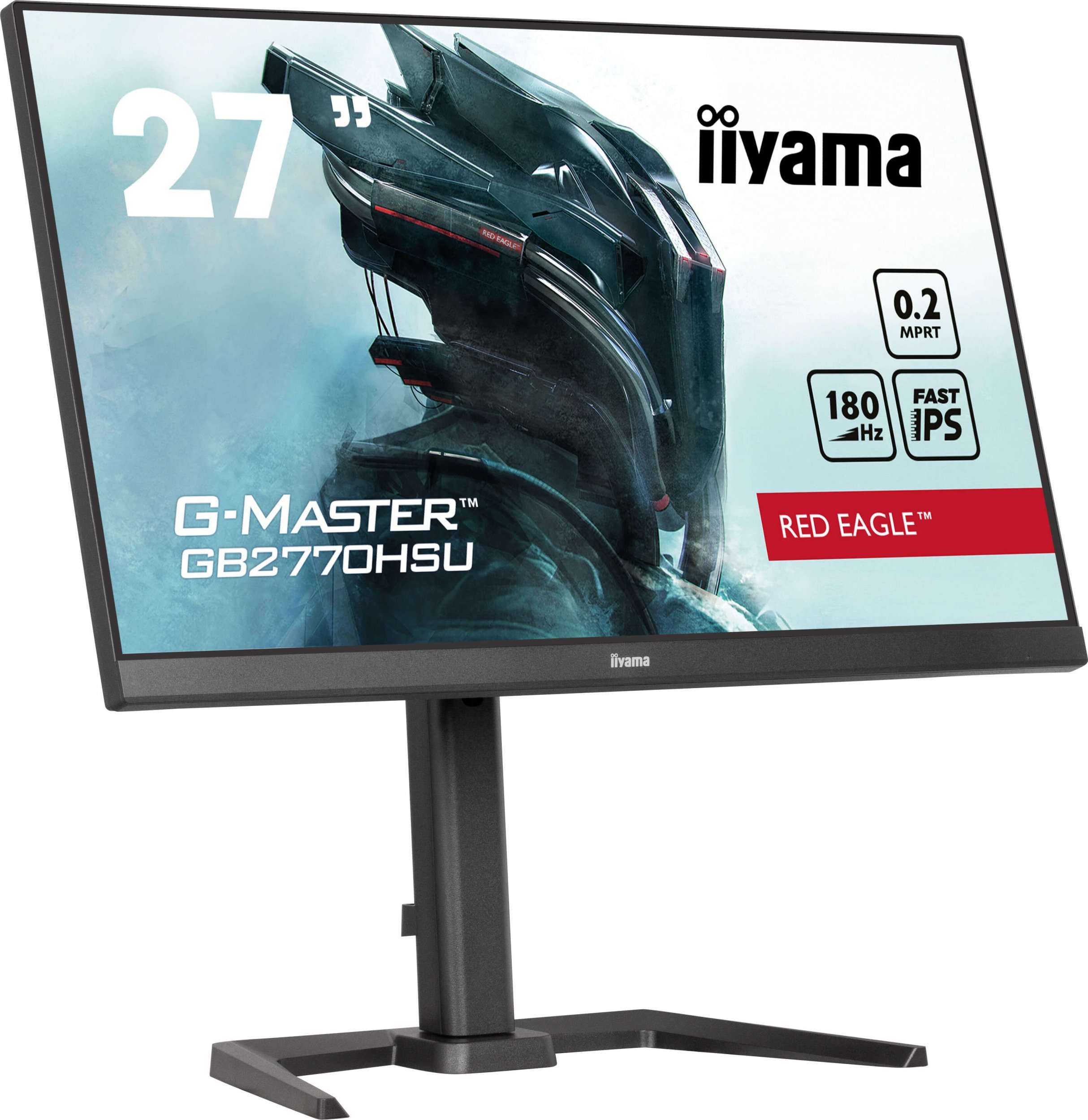 Монитор за гејминг Иијама G-MASTER GB2770HSU-B6, 27", Full HD, 180Hz, црн
