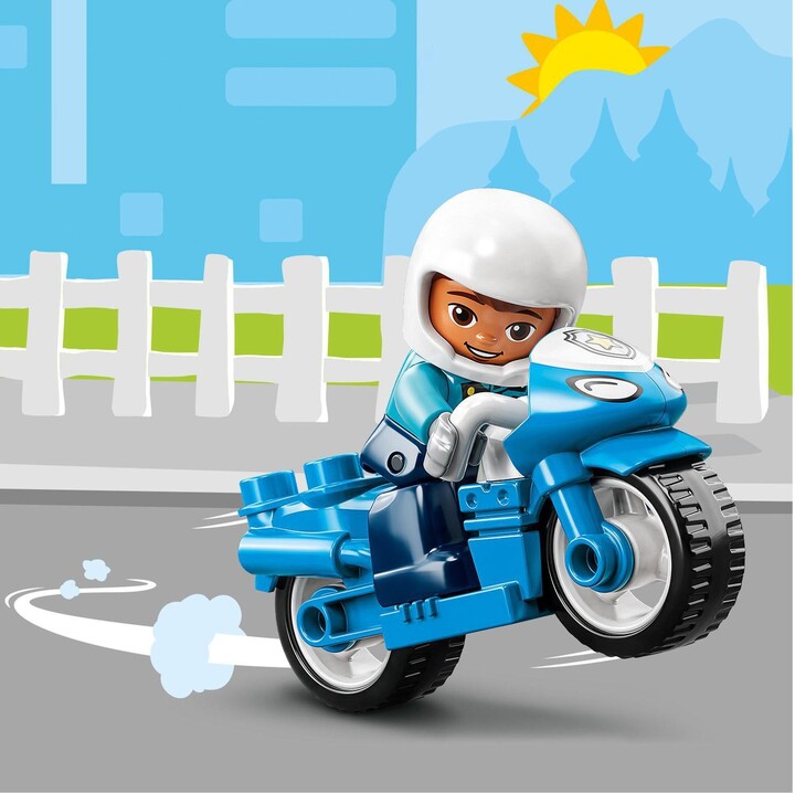 Set LEGO® DUPLO® 10967 Police Motorbike, 5 pjesë