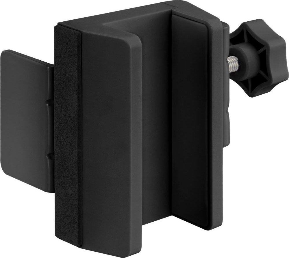 Kapëse tavoline InLine për listelë elektrike, me vidë, e zezë