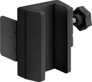 Kapëse tavoline InLine për listelë elektrike, me vidë, e zezë