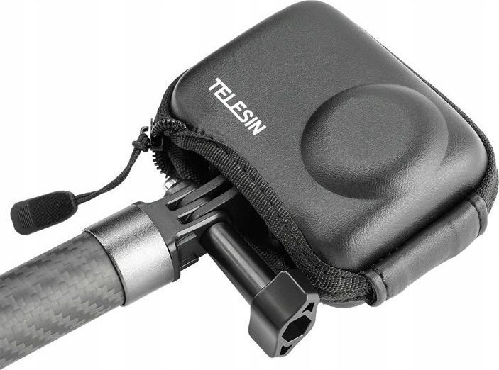 Mbulesë mbrojtëse Telesin OA-BAG-002 për DJI Osmo Action 3, eco-leather, e zezë