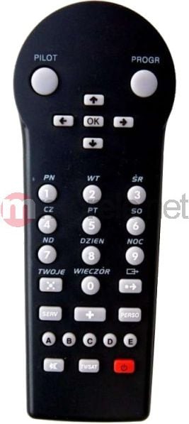 Pilot televizori Philips RC 8244 C Plus, zëvendësues, universal, i zi