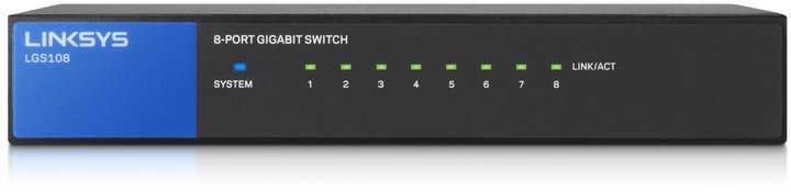 Switch Linksys LGS108, 8-porte