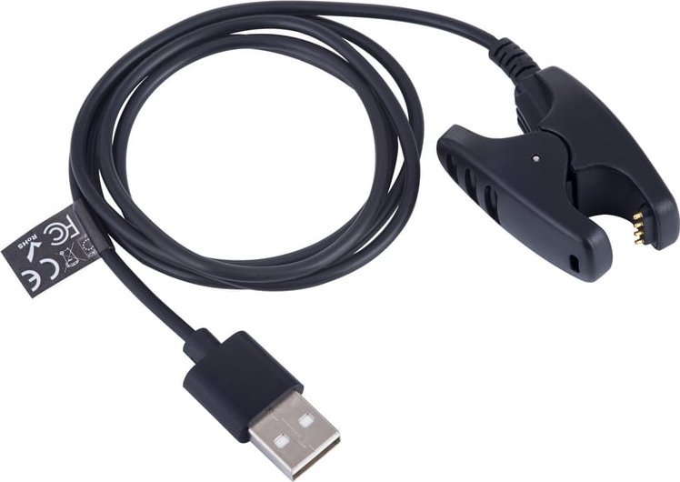 Kabllo karikimi Akyga AK-SW-38 për Suunto 3 5 Ambit, USB A, 1m, e zezë