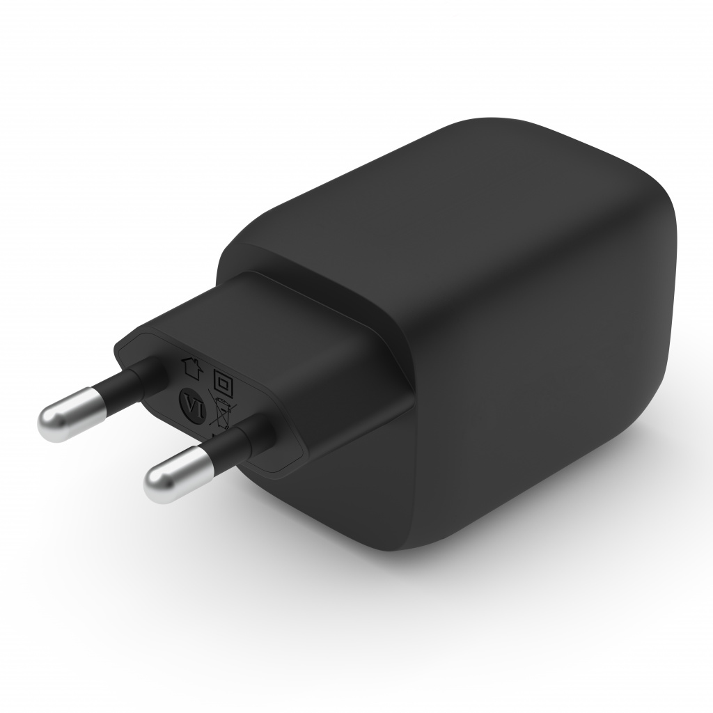 Karikues Belkin 65W PD PPS Dual USB-C GaN, i zi