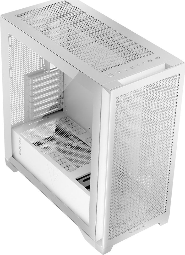 Kasë Modecom Volcano Expanse T MIDI, e bardhë, Midi Tower