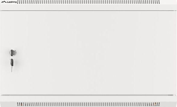 Ѕиден мрежен кабинет Lanberg WF01-6606-00S, 19" 6U, оптоварување 60kg, сив
