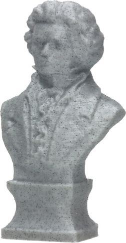 Filament 3D Spectrum PLA Special, 1.75mm, efekt guri, gri e errët