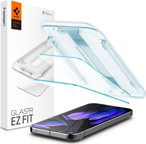 Mbrojtës ekrani Spigen GLAS.tR EZ Fit, për Google Pixel 9 9 Pro, xham 9H, transparent